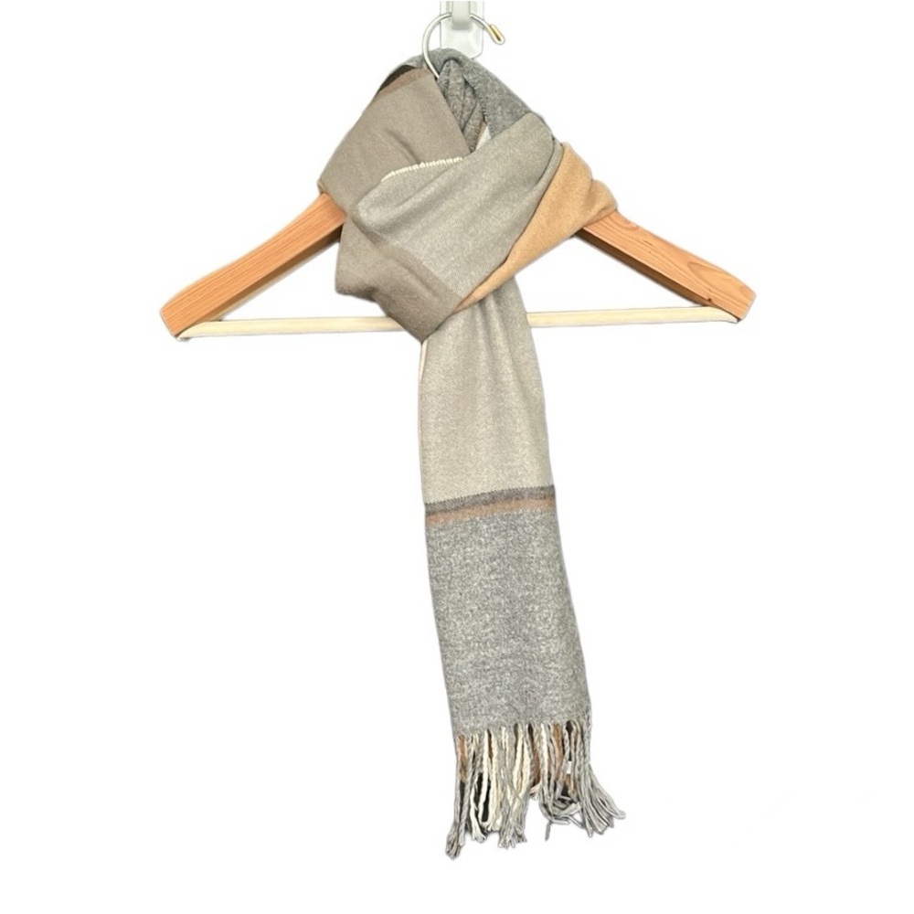 V. FRAAS Plaid Cashmink Scarf